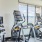 Large fitness center with ample equipment