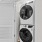 Large laundry area with washer and dryer
